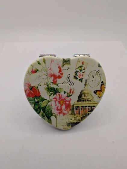 ELEGANCKIE SKŁADANE LUSTERKO KIESZONKOWE szt - 2