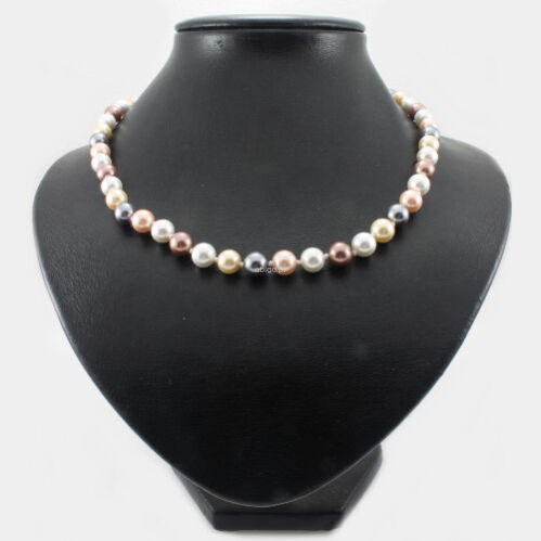 Naszyjnik z perły majorki  fi8