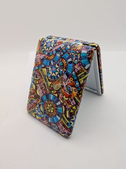 ELEGANCKIE SKŁADANE LUSTERKA KIESZONKOWE Kpl. 12 szt - 4