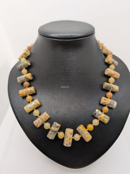 Naszyjnik z Crazy Lace Agatu