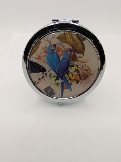 ELEGANCKIE SKŁADANE LUSTERKO KIESZONKOWE szt - 2