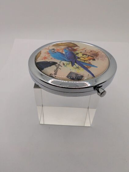 ELEGANCKIE SKŁADANE LUSTERKO KIESZONKOWE szt - 3