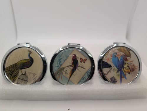 ELEGANCKIE SKŁADANE LUSTERKO KIESZONKOWE szt