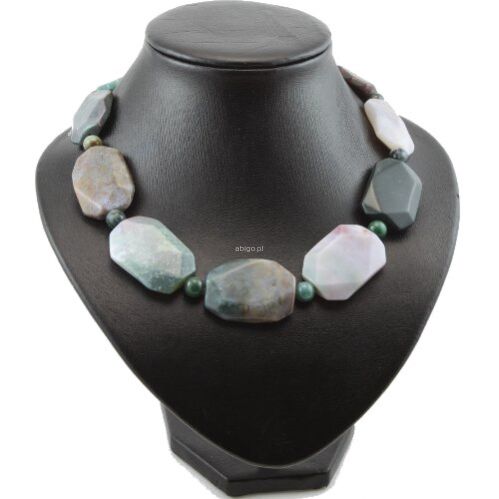 Naszyjnik z indian agat