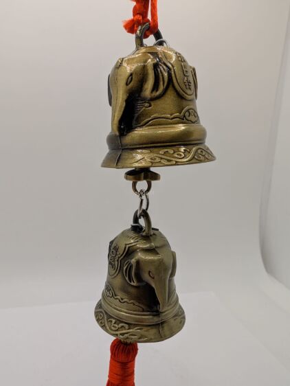 Dzwonek Feng Shui ze Słoniem - 2