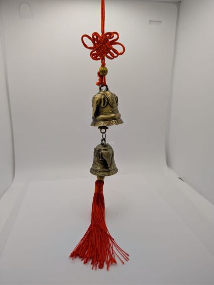 Dzwonek Feng Shui ze Słoniem