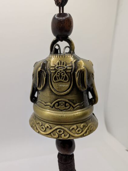 Dzwonek Feng Shui ze Słoniem - 2