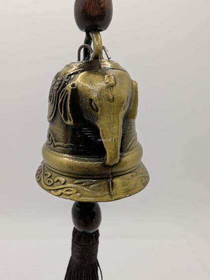 Dzwonek Feng Shui ze Słoniem - 3