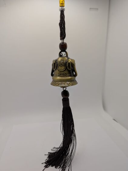 Dzwonek Feng Shui ze Słoniem