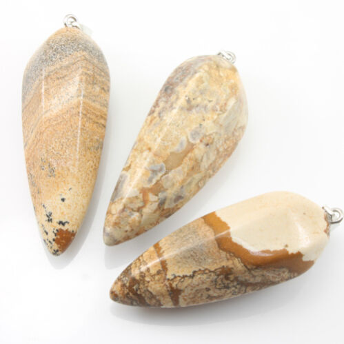 Przywieszka z jaspisu obrazkowego - 3