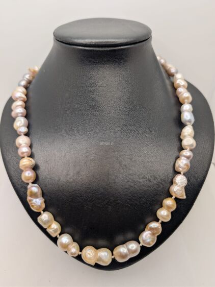 Naszyjnik z perły słodkowodnej Keshi nieregularna - 2