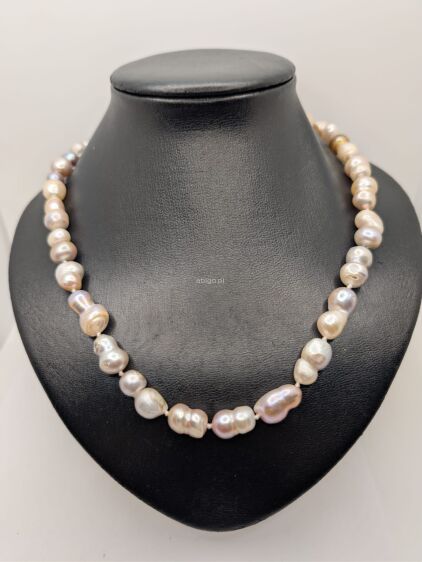 Naszyjnik z perły słodkowodnej Keshi nieregularna
