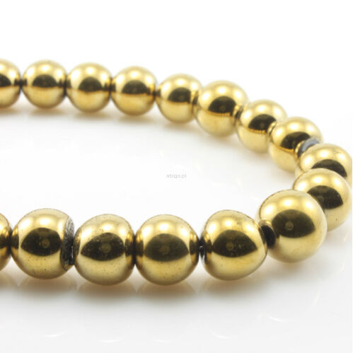 Sznur hematytu kolorowego fi 10