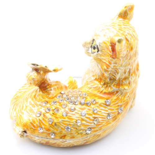 Figurka z metalu kotek 5097 - 3