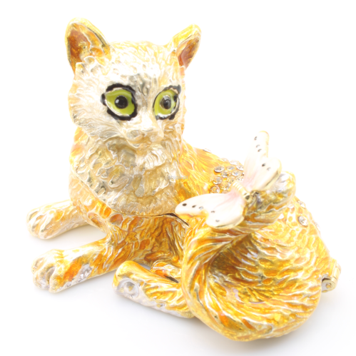 Figurka z metalu kotek 5097
