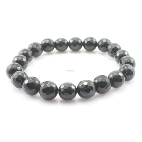 Bransoletka z Kamienia Szmaragd Nilu fi 8