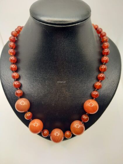 Naszyjnik Agat Karneol