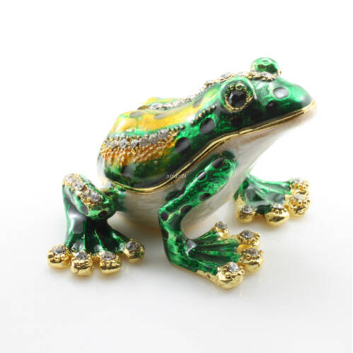 Figurka z metalu żabka 1492