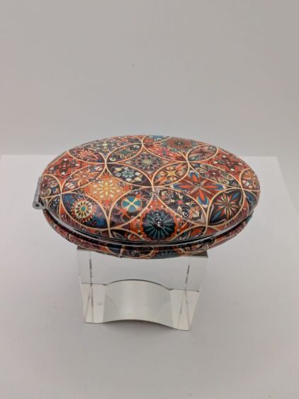 ELEGANCKIE SKŁADANE LUSTERKO KIESZONKOWE Kpl. 12 szt - 3