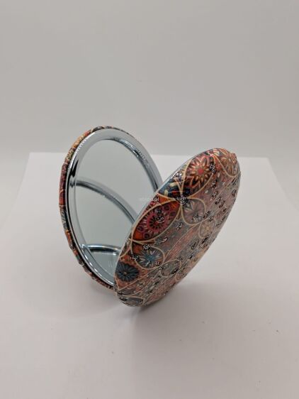 ELEGANCKIE SKŁADANE LUSTERKO KIESZONKOWE Kpl. 12 szt - 4