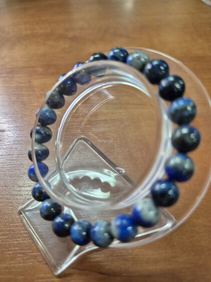 Bransoletka lapis lazuli fi8 - 2