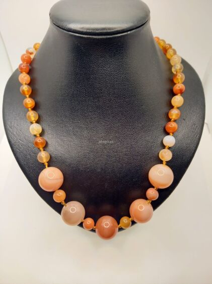 Naszyjnik z Karneolu