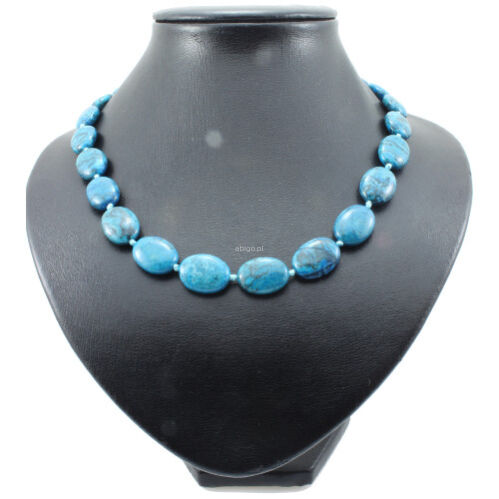 Naszyjnik z agatu marmurkowego