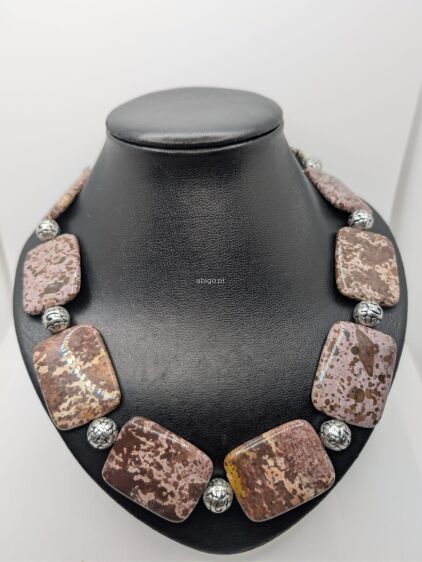 Naszyjnik z Jaspisu Leopardziego - 2