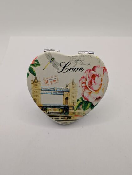 ELEGANCKIE SKŁADANE LUSTERKO KIESZONKOWE  szt - 2