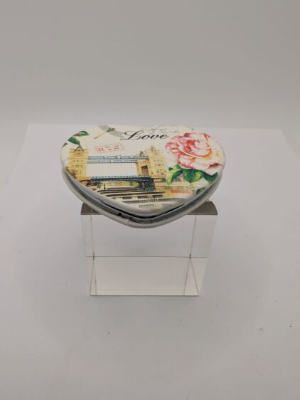 ELEGANCKIE SKŁADANE LUSTERKO KIESZONKOWE  szt - 3