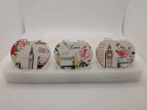 ELEGANCKIE SKŁADANE LUSTERKO KIESZONKOWE  szt