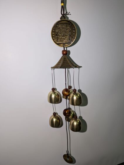 Dzwonek Feng Shui z Pixiu