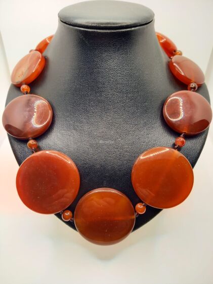 Naszyjnik Agat Karneol - 3