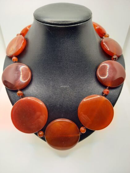 Naszyjnik Agat Karneol - 4