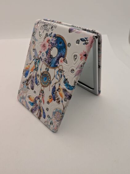 ELEGANCKIE SKŁADANE LUSTERKA KIESZONKOWE Kpl 12 szt - 4