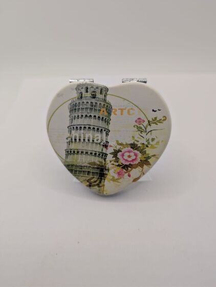 ELEGANCKIE SKŁADANE LUSTERKO KIESZONKOWE szt - 2