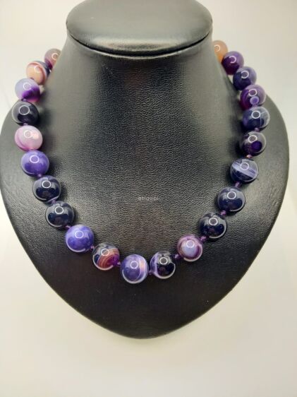 Naszyjnik z Agatu fi 16 - 2