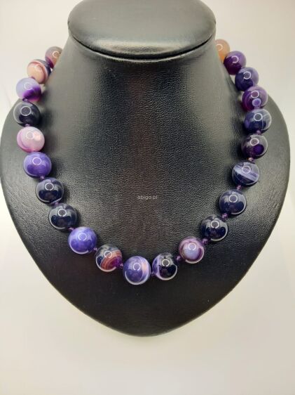 Naszyjnik z Agatu fi 16