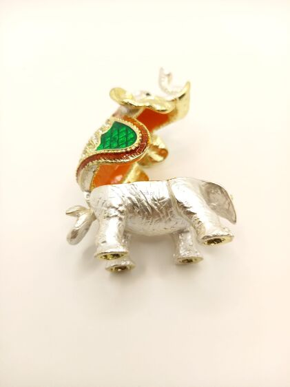 Figurka z metalu słoń 4838 - 2