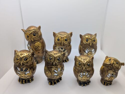 Komplet Sów z Tworzywa 1