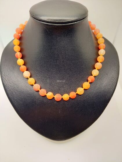 Naszyjnik Agat fi 10