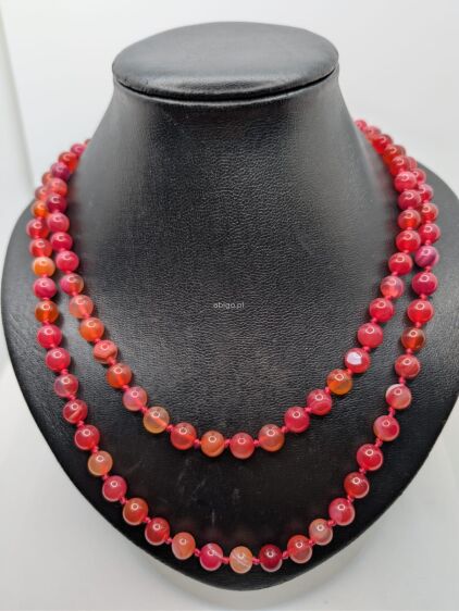 Naszyjnik z Agatu fi 8