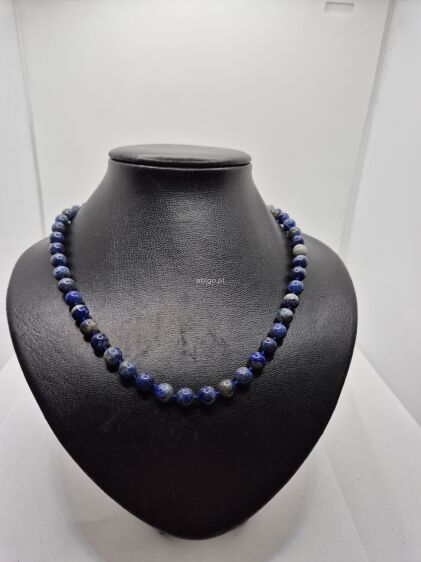 Naszyjnik Lapis Lazuli fi 8 - 3